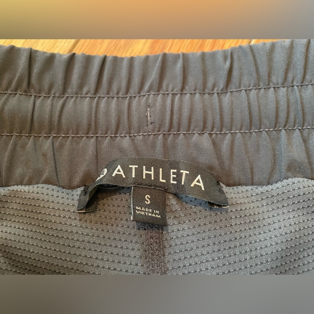 Athleta Excursion Hybrid Skort Gray Heather Mini Skirt Shorts Women’s Size S - Picture 6 of 10